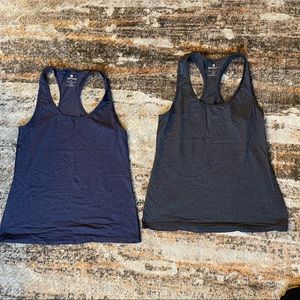 Dark Heather Workout Tank Duo (XLarge)